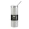 20oz. Silver Glitter Stainless Steel Sublimation Tumbler by Make Market®